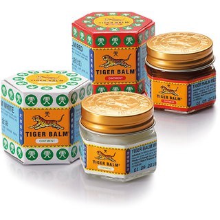 TIGER BALM / BALSEM TIGER RED OINTMENT / WHITE OINTMENT 20 GR