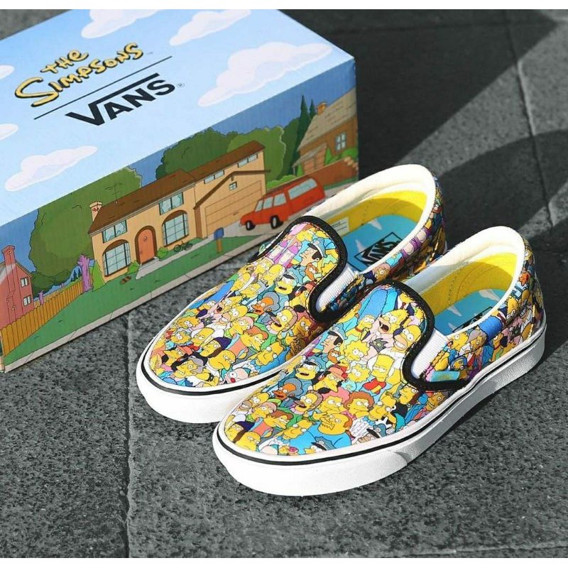 Vans Slipon x The Simpson Springfield