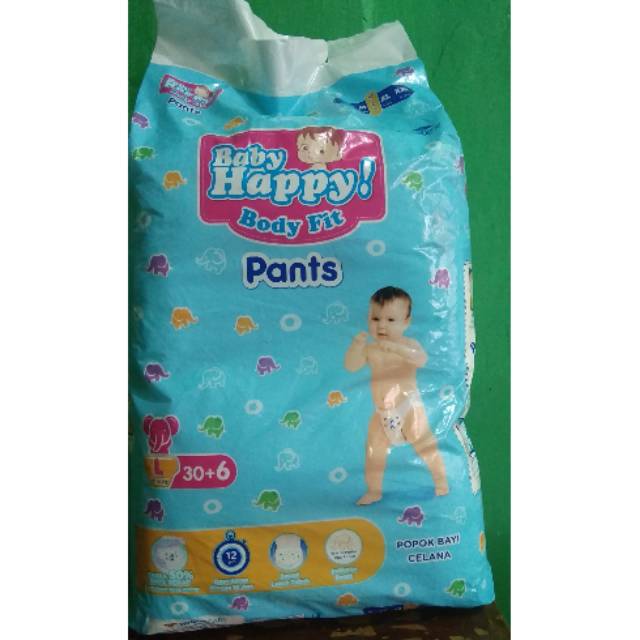Popok baby happy L30+6
