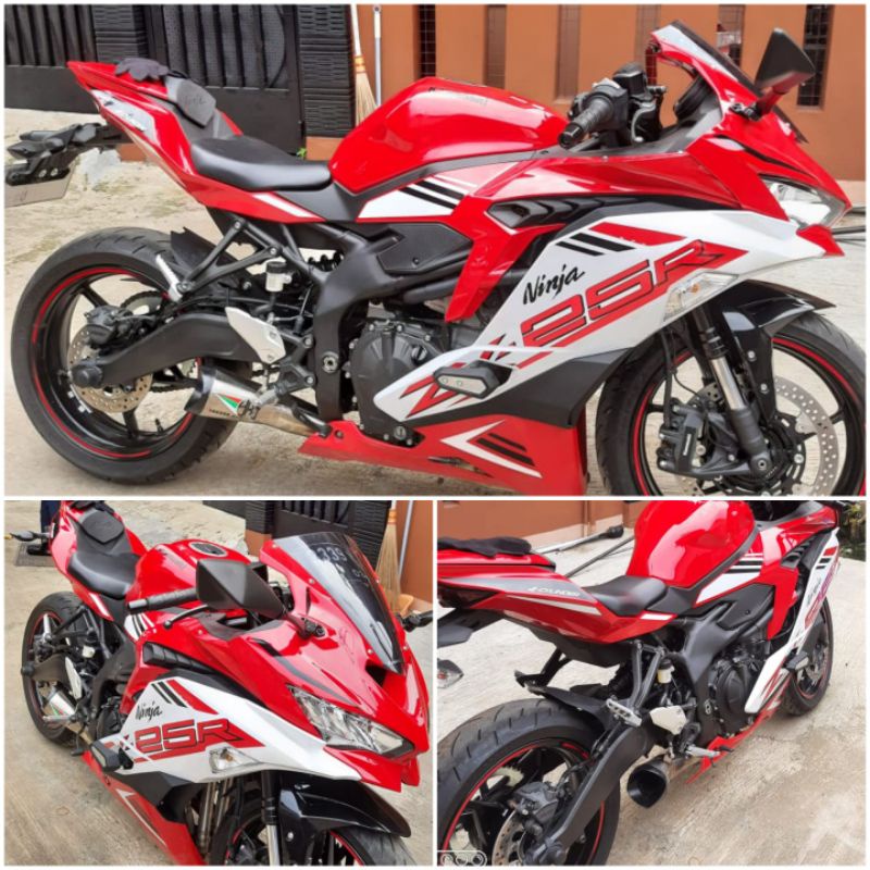 knalpot ninja zx25r full system pnp yakuza M1