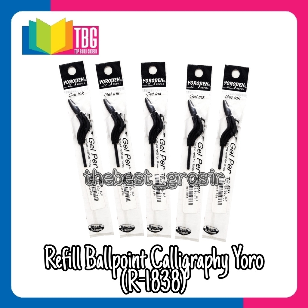 

REFILL BOLPEN CALLIGRAPHY YORO (R-1838)
