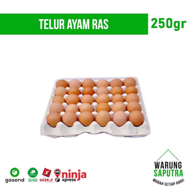 

Telur Ayam Ras Bandung 250g