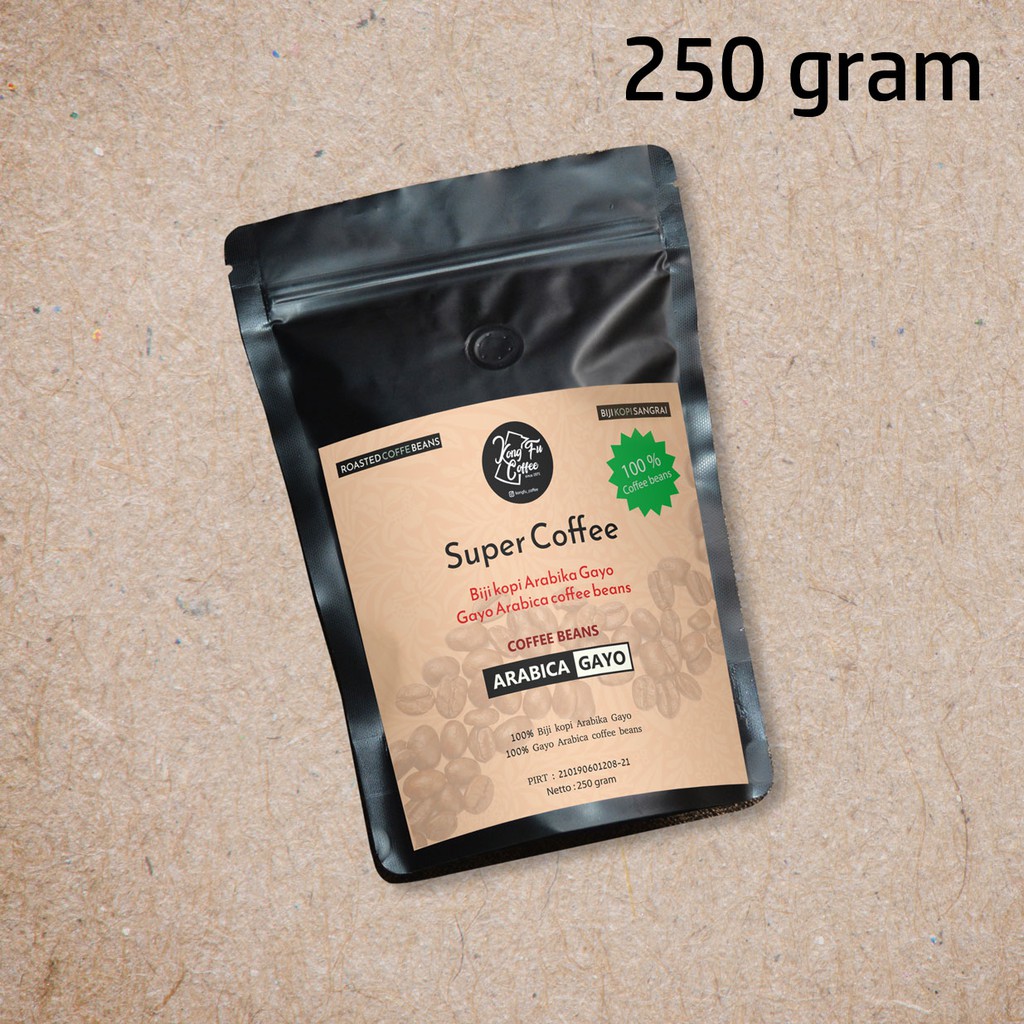 

Kopi Bubuk / Bubuk Arabika Gayo 250 Gram