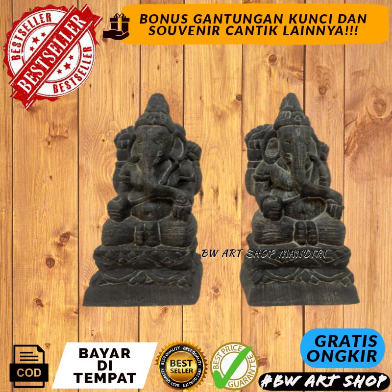 (BISA COD) MINIATUR PATUNG GANESHA BATU | PATUNG GANESYA | DEKORASI AQUARIUM | PATUNG AQUASCAPE | PA