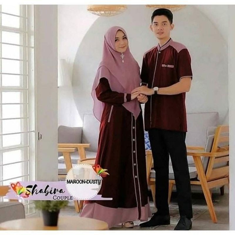 Shabira Couple Set, SET PAKAIAN COUPLE l Set Wanita l Set Pakaian Keluarga