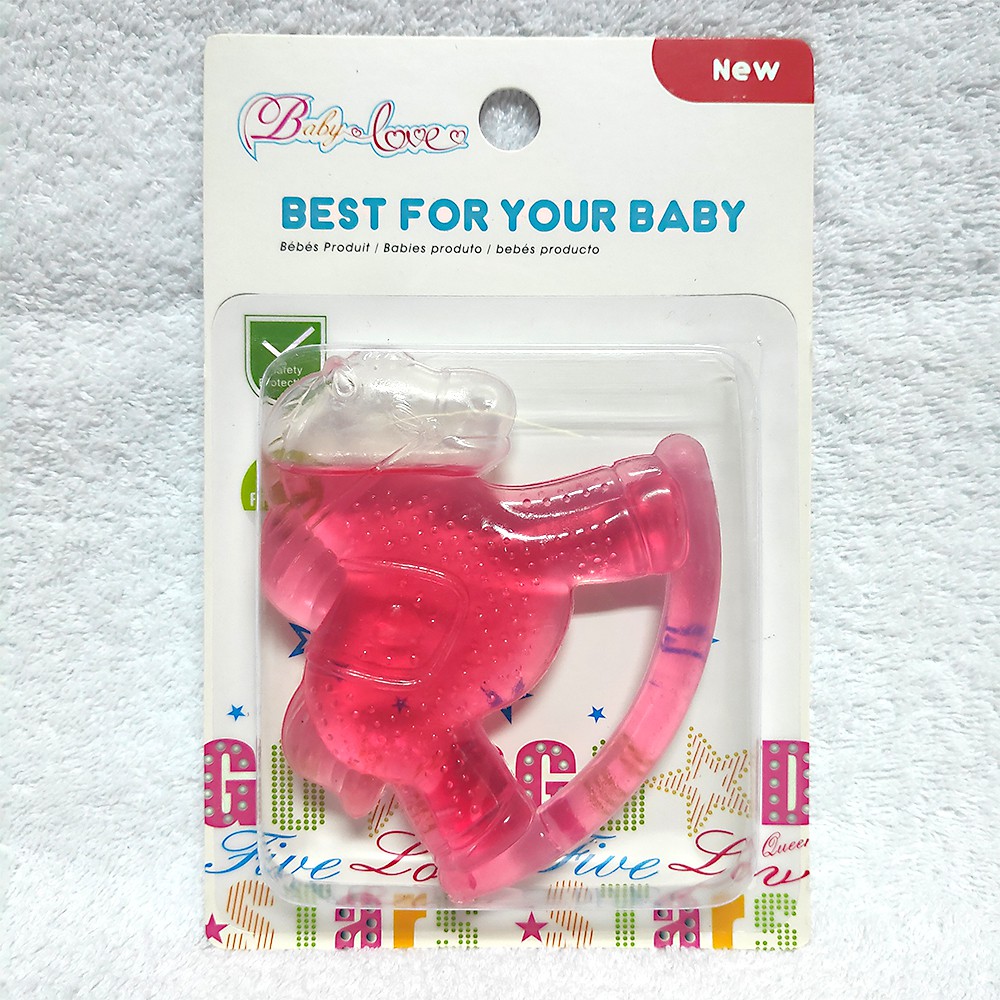 Baby Love Teether Mainan Gigitan Bayi Water Filled Shooter 3-12m Variasi Motif