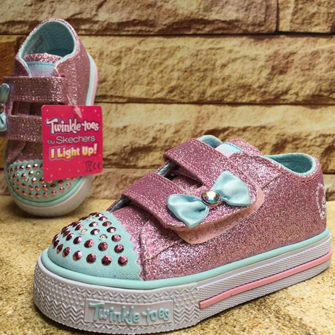 Sepatu Anak - Skechers Twinkle Toes Glitzy Games (Original)