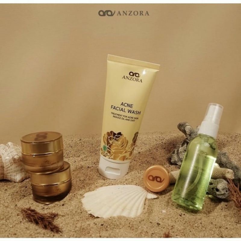 Anzora Skincare | Skincare Bpom | skincare Acne Bpom halal