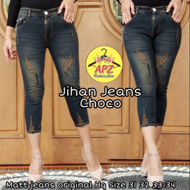 JIHAN JEANS CHOCO