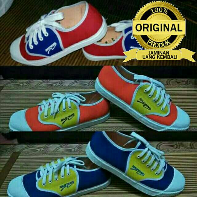 Sepatu sepak takraw nanyang warna warni