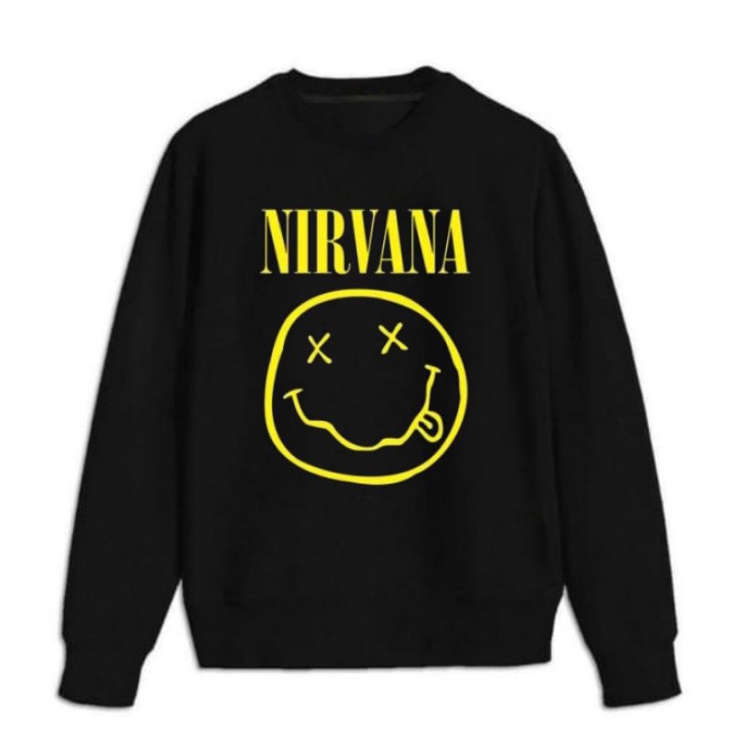 SWEATER PRIA SWEATER NIRVANA SWEATER CREWNECK PRIA