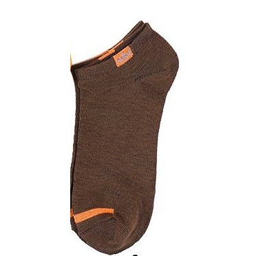 ❄ TMALL ❄ R156 Kaos Kaki Fashion Unisex Kaoskaki Warna Polos  Wanita Murah Semata kaki Socks Pendek-COKLAT