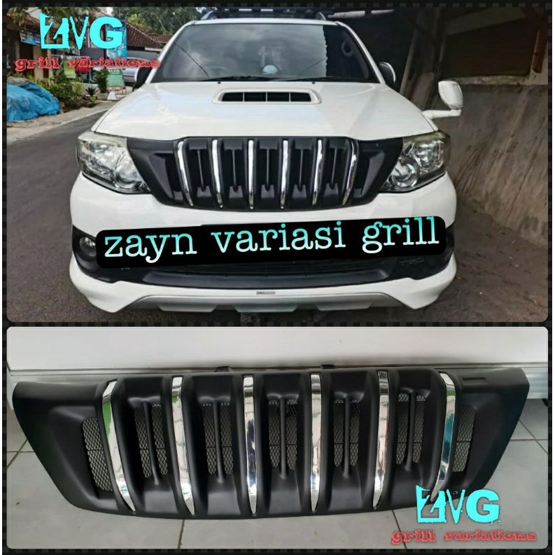 grill Toyota Fortuner 2012-2015