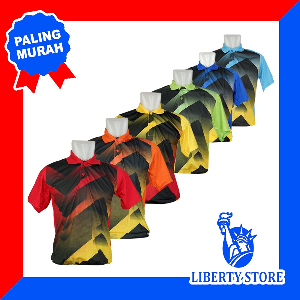 Kaos Kerah Olahraga Lengan Pendek Pria Wanita MOU PKK 07