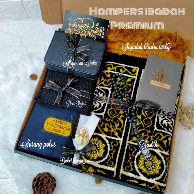 KADO COWOK BLACK SERIES / HAMPERS COWOK MUSLIM / HAMPERS LEBARAN / HAMPERS RAMADHAN