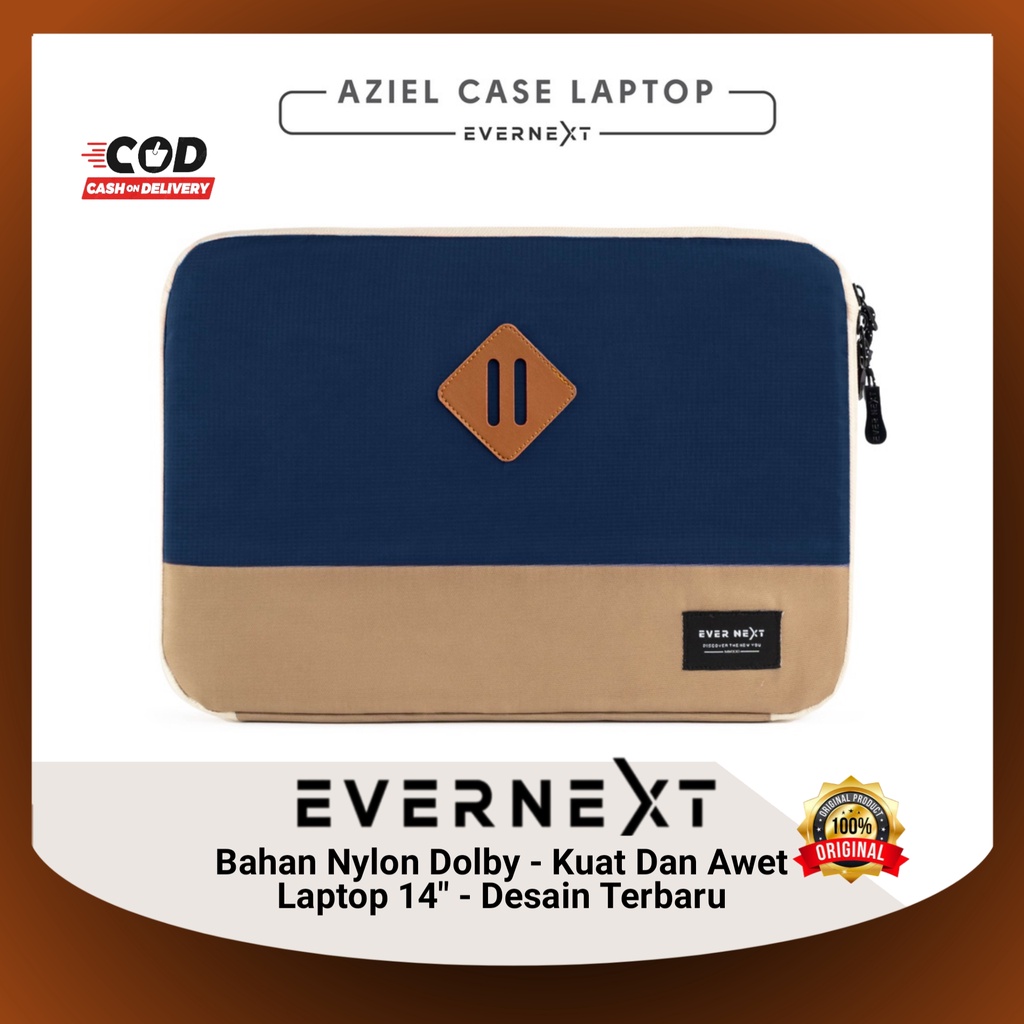 Tas Laptop Soft Case Laptop 13”-14&quot; Pelindung Cover Laptop  Samsung Asus Acer Toshiba HP Dell