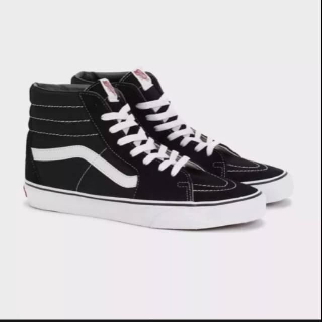 HOY JAKARTA Sepatu Vans SK8 Tinggi Sepatu Sneaker Pria