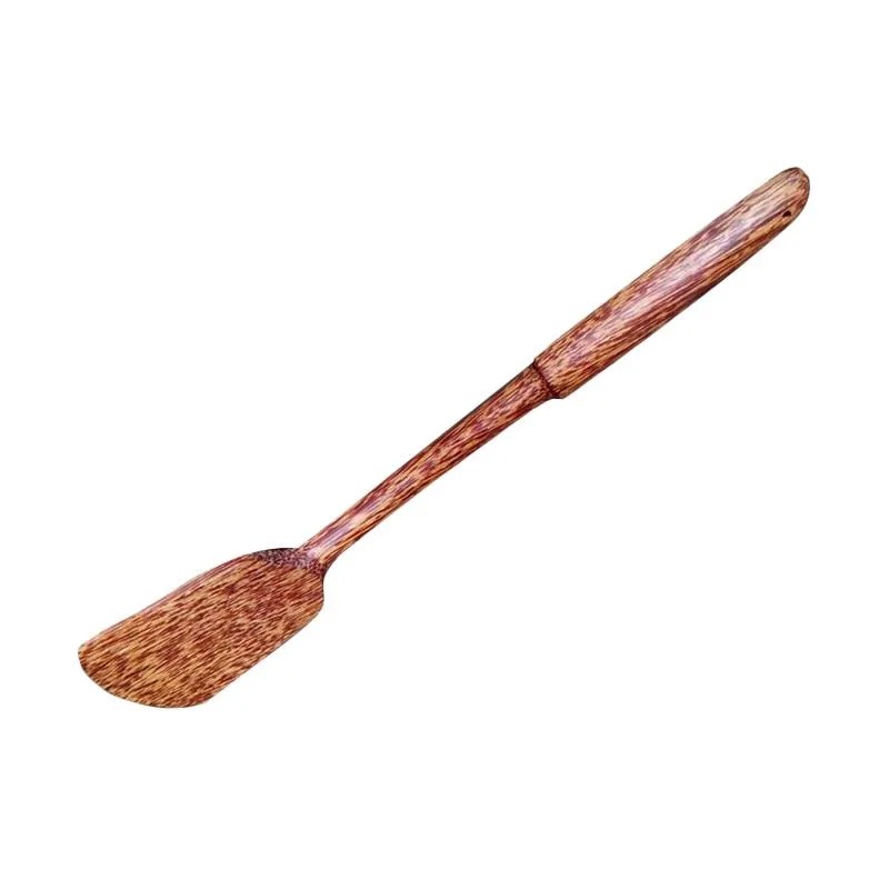 Sendok Masak Kayu Serat Kelapa Spatula Sutil