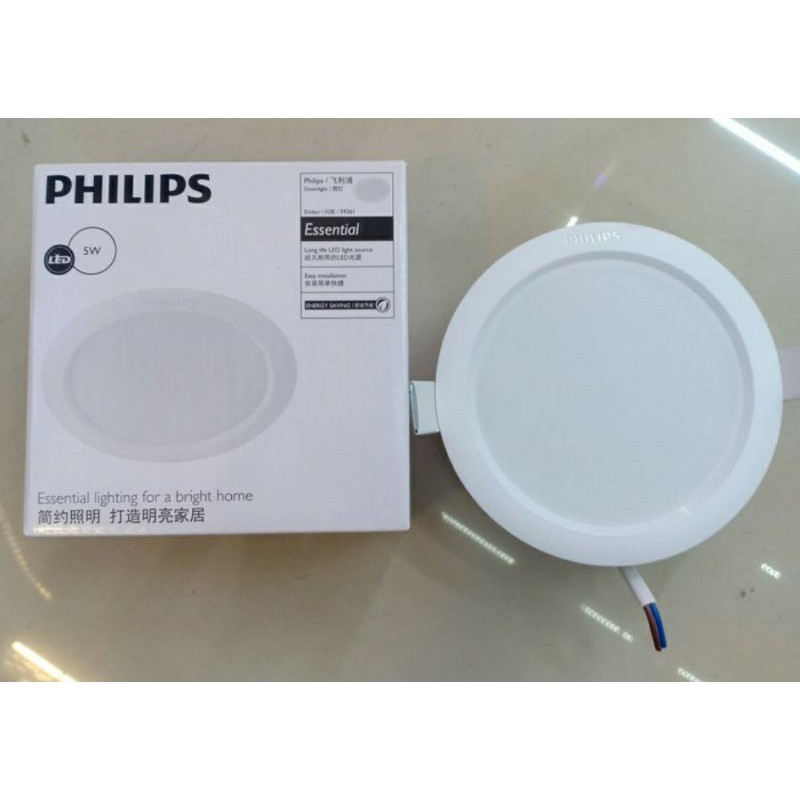 Lampu Downligh Philips 5 Watt Putih Super terang