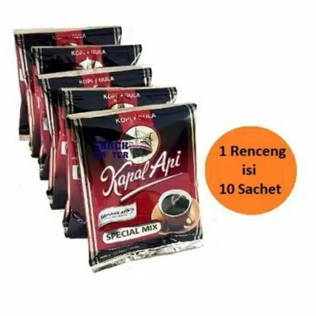 Kopi KAPAL API Special Mix 25gr 10 Sachet