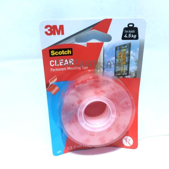 

Unik Double Tape 3M Scoot Clear Mounting Tape 4010C 21 Mm X 2M Diskon