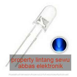 10 PCS LED BIRU 5MM