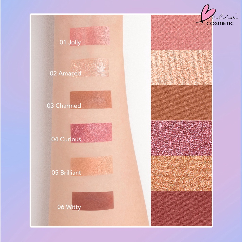 ❤ BELIA ❤ DAZZLE ME POV Eyeshadow | Long Lasting Pigmented Eyeshadow | BPOM