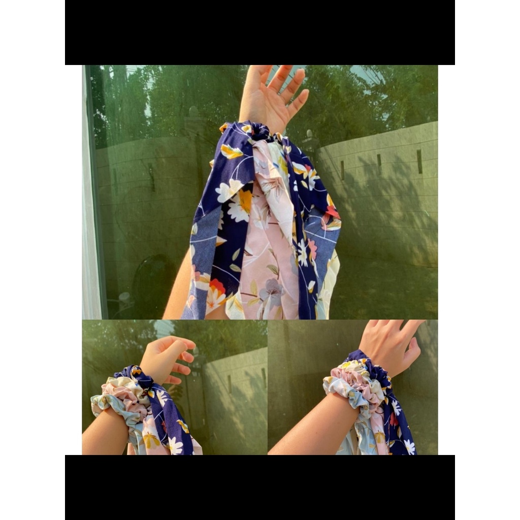 Best Seller! JX 1602 Ikat Rambut Korea Korean Ribbon - Pita Rambut Style Korea - Ikat Rambut Terbaru