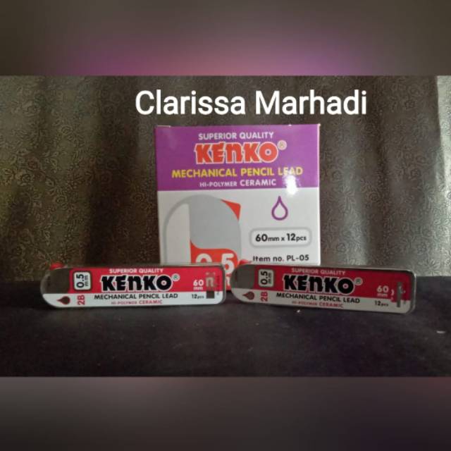 

Kenko PL-05 isi pensil mekanik 2B 0,5 Mechanical pencil lead