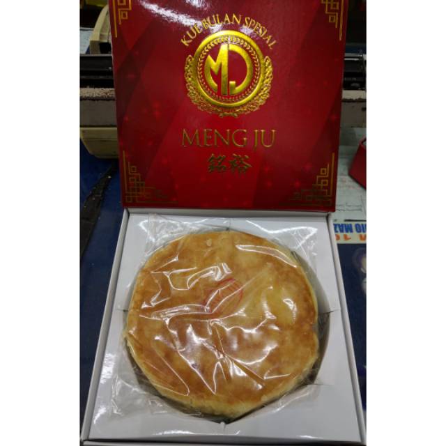 1 PCS Kue Bulan MengJu Meng Ju / La Pia / Guek Pia / Nyiek Piang Moon Cake Pontianak (Non Halal) Uku