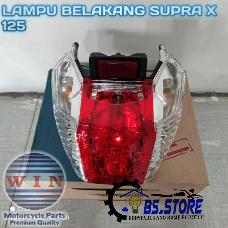 LAMPU BELAKANG   STOPLAMP ASSY SUPRA X 125 LAMA / BATMAN 2004 2005 2006 2007 2008 2009 2010 2011 2012 2013 | STOPLAMP ASSY SUPRA X 125