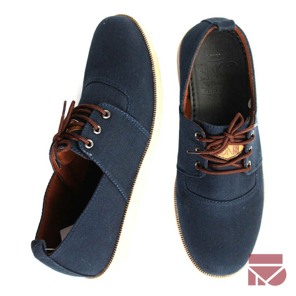 SNAP NAVY  |FORIND x GDNS| Sepatu Kets Sporty Santai Kasual Laki/Pria/Cowok - Sneakers - Footwear