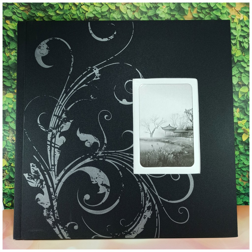 Jual Album Jumbo 10 Sheet Hitam / 20 Halaman ( gratis Tas