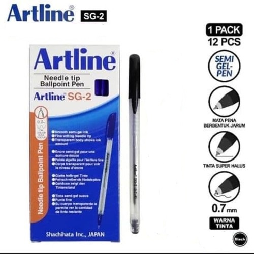 

Ballpoint / Pulpen / Pena EGB-SG2 Artline Hitam