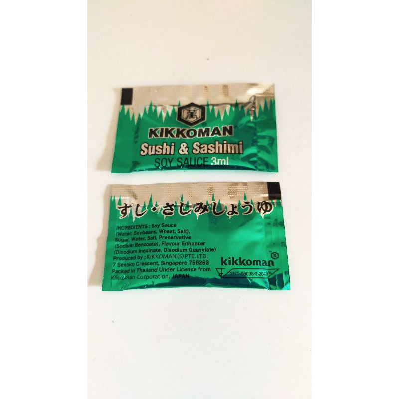 

Soy Sauce Kikkoman Sushi dan Sashimi isi 50 pcs