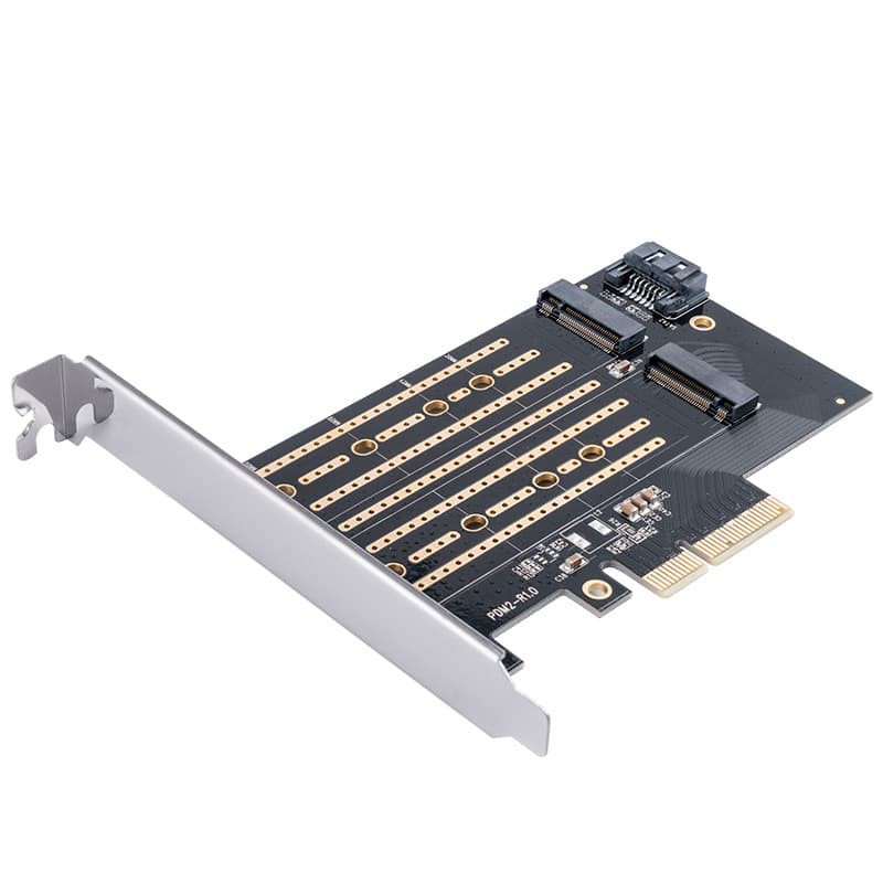 Accessories Orico PDM2 Dual M.2 NVME to PCI-E 3.0 X4 Expansion Card