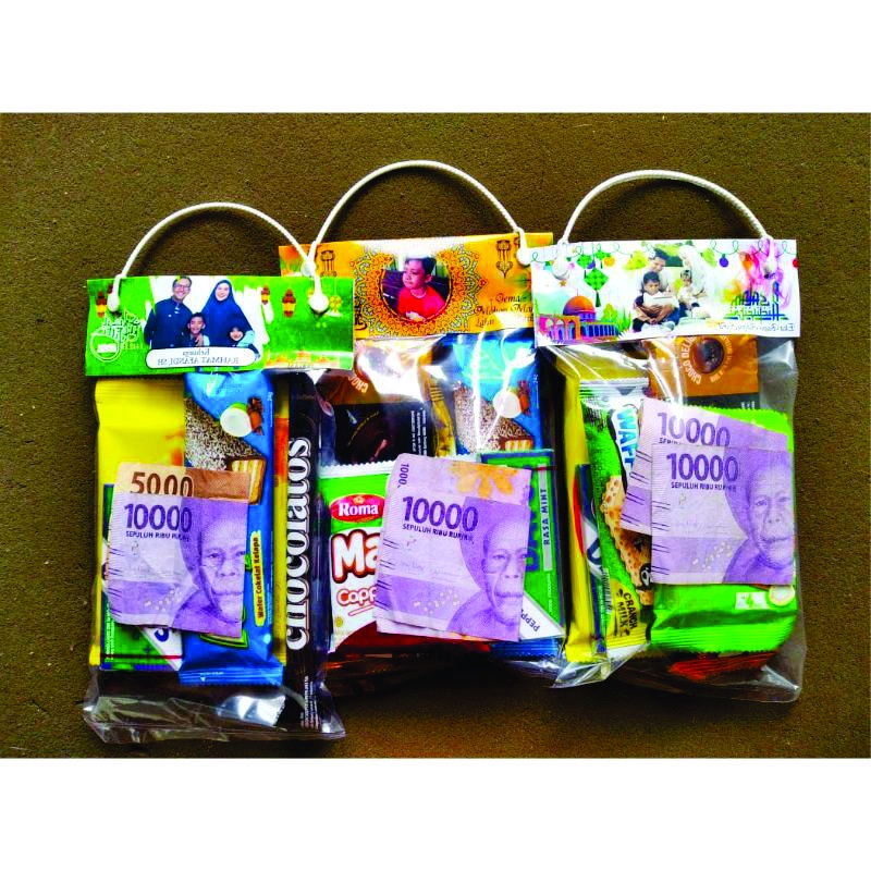 

LABEL BINGKISAN LEBARAN // GODIBAG SNACK LEBARAN