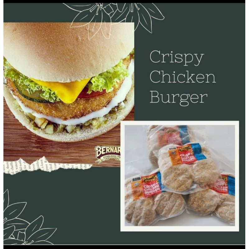 

crispy chicken burger