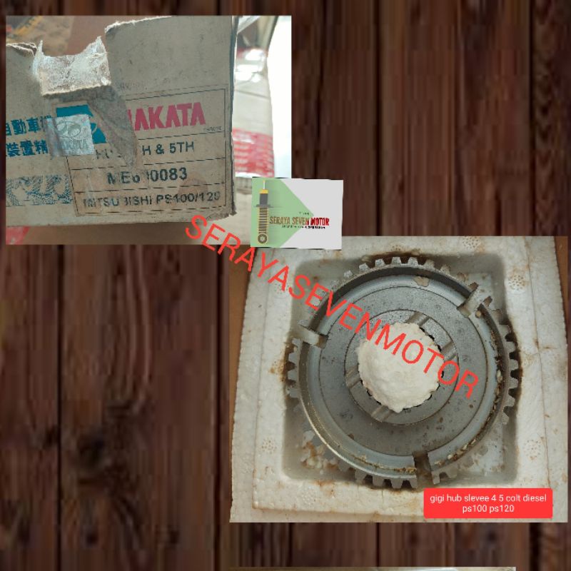 hub gear gigi slevee transmisi ke 4 5 mitsubishi colt diesel ps100 ps120 nakata japan