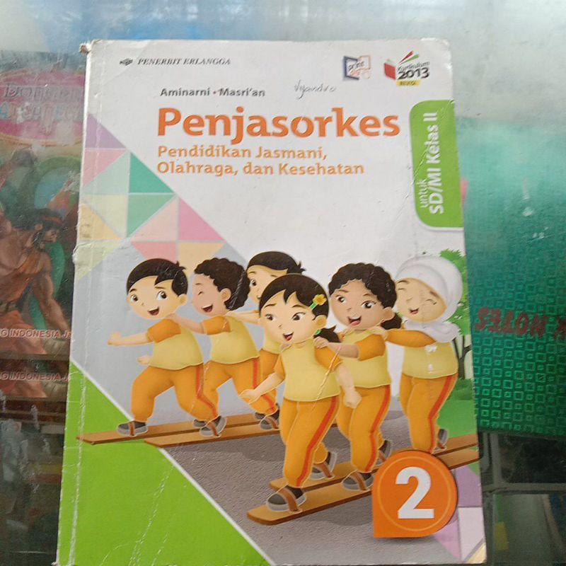buku penjasorkes kelas 2 sd
