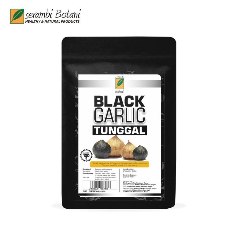 

black garlic tunggal 100gr