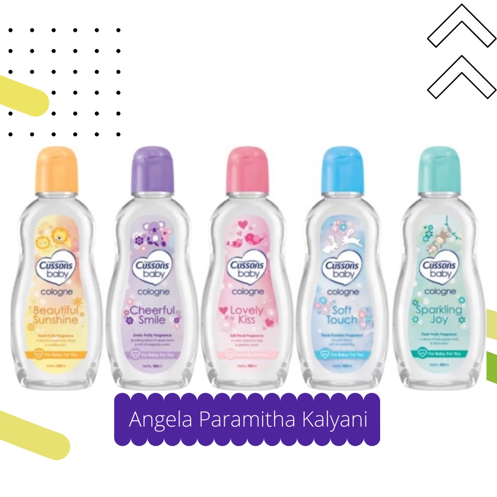 Cussons Baby Cologne 100ml / Cusson Bayi Parfum 100 minyak wangi bayi