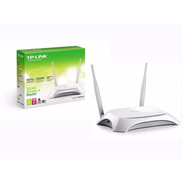 [ PAKET MURAH ROUTER ] TP-LINK TL-MR3420 2 antena + MODEM USB 4G blazz RX300 flash  untuk CCTV