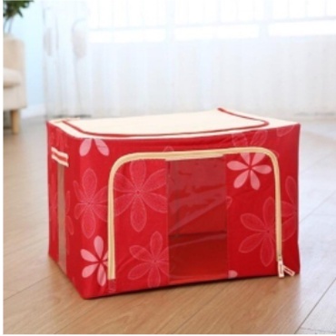 STORAGE BOX BESAR 66L TEMPAT PENYIMPANAN PAKAIAN MAINAN BEDCOVER TEBAL SERBAGUNA