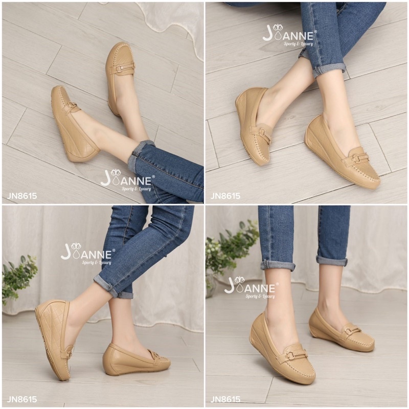 JOANNE Sepatu Wedges Wanita JN8615 [ORIGINAL BRAND]