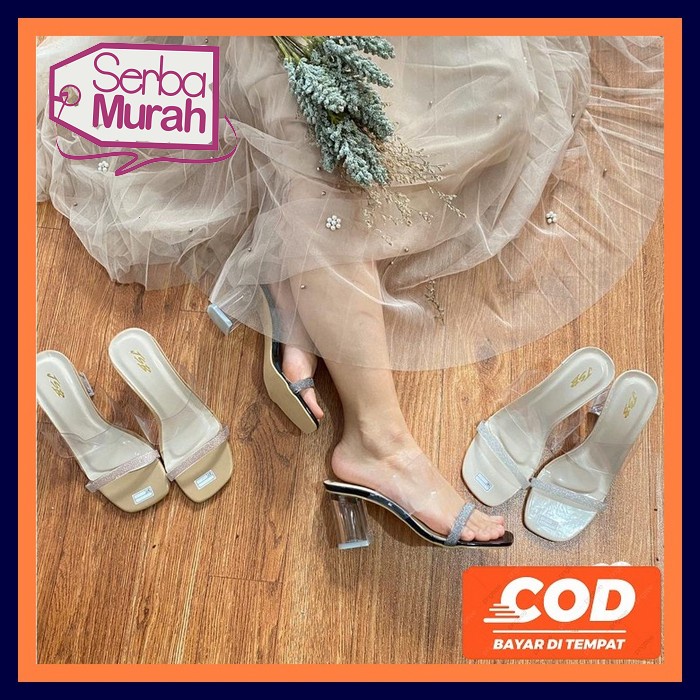 Sendal Haihils Hak Tahu Pesta Wanita Dewasa Sandalheels Spatu Hils Kondangan Ibu Perempuan Sedal Hai