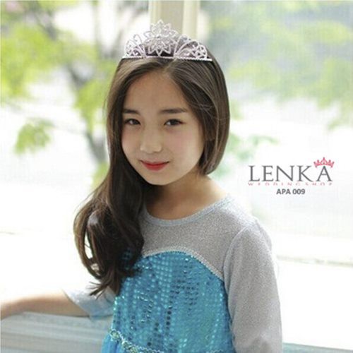 [SIAP KIRIM] AKSESORIS BANDO MAHKOTA PESTA ANAK HEADBAND SILVER APA009