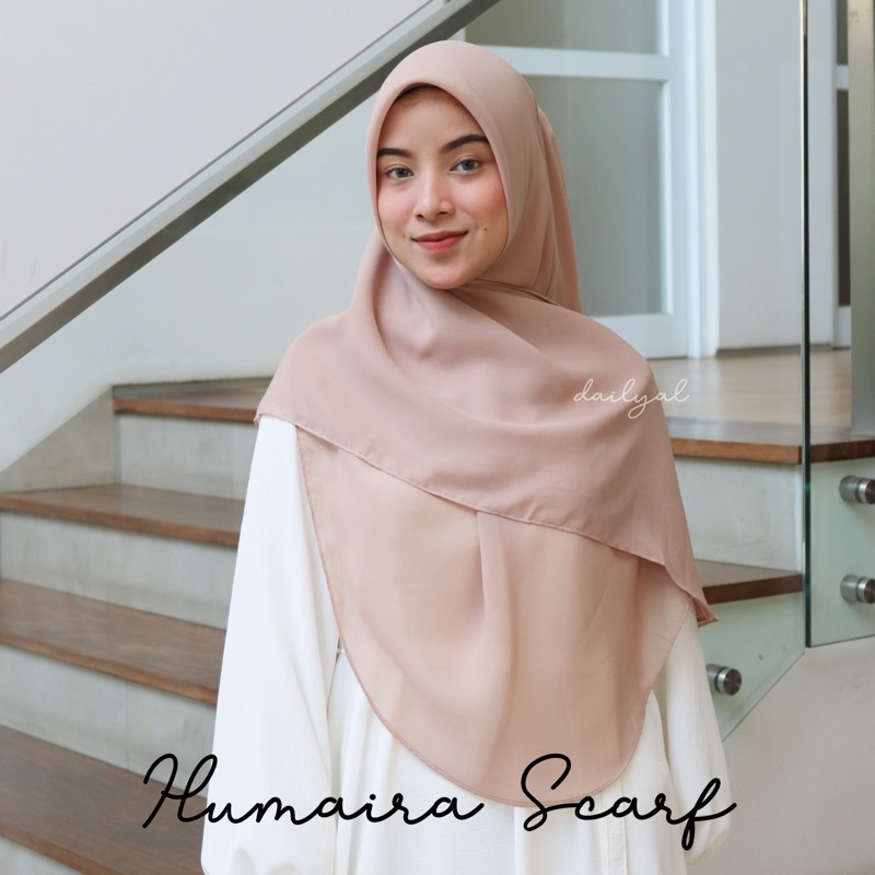 DAILYAL - Humaira Scarf (Etalase 1 segiempat oval malay bahan polycotton jumbo size M,L dan XL)