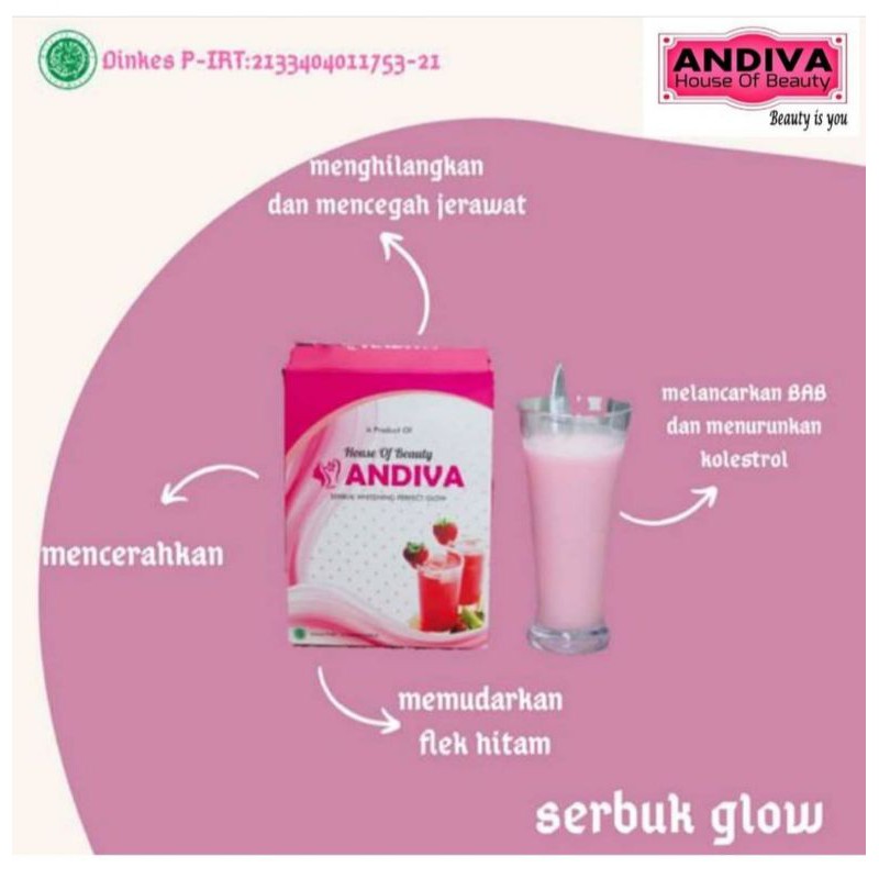serbuk glow andiva