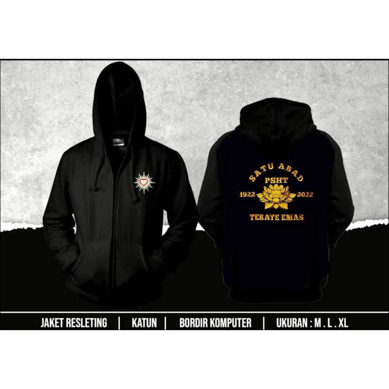 JAKET PSHT • JAKET RESLETING BORDIR • JAKET SATU ABAD